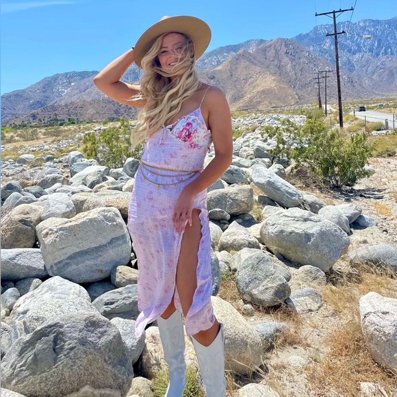 For Love & Lemons Taylor Midi Dress - Picture 4 of 13